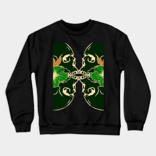 Skulls and Flowers Crewneck Sweatshirt